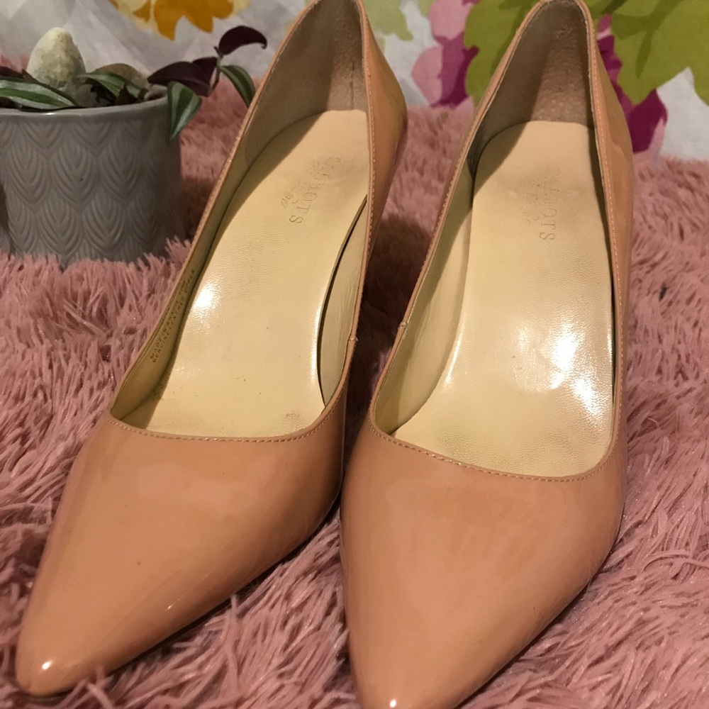 Nude heels Talbots size 10